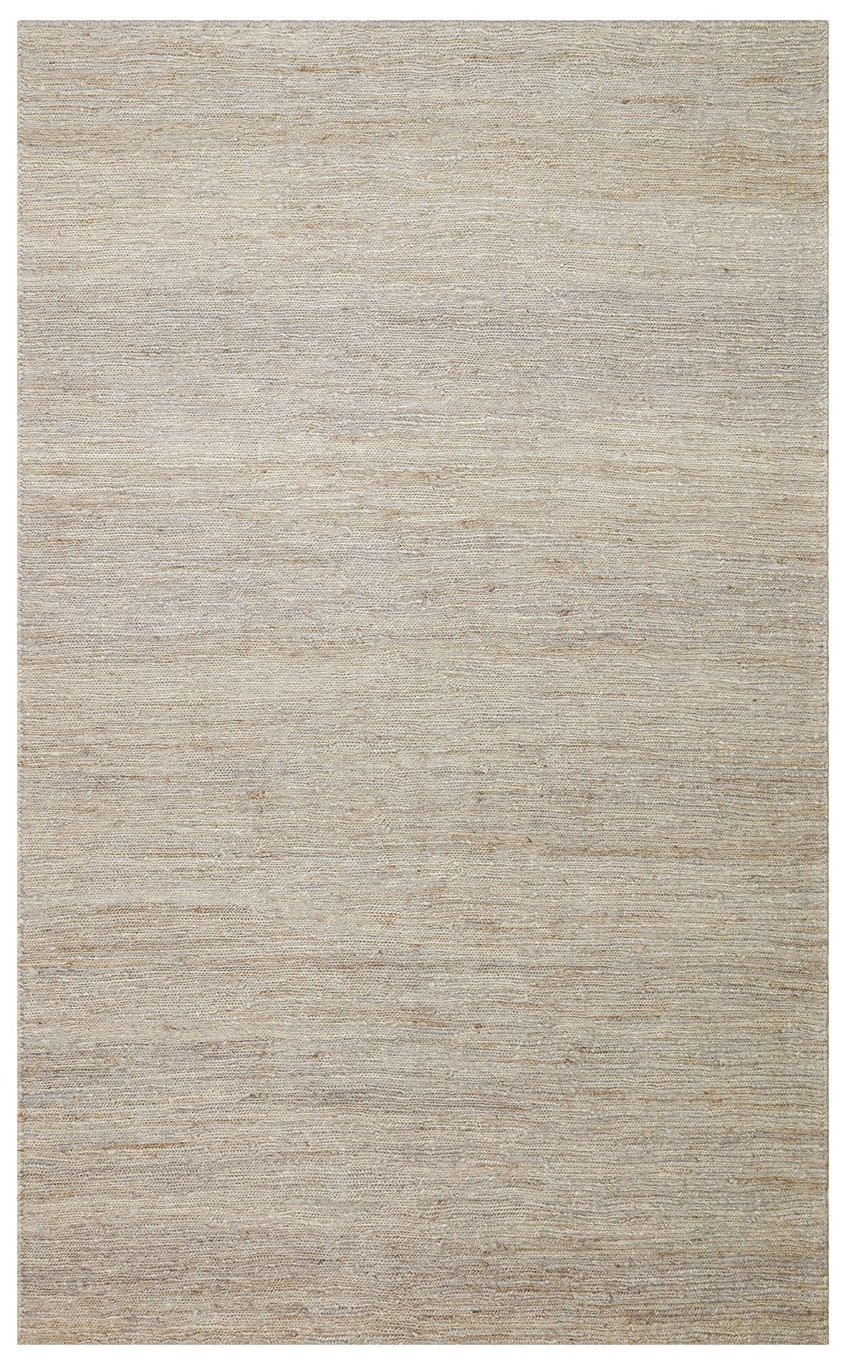 SMK PLAIN GREY Soumak Örgülü Naturel Kendir Halı