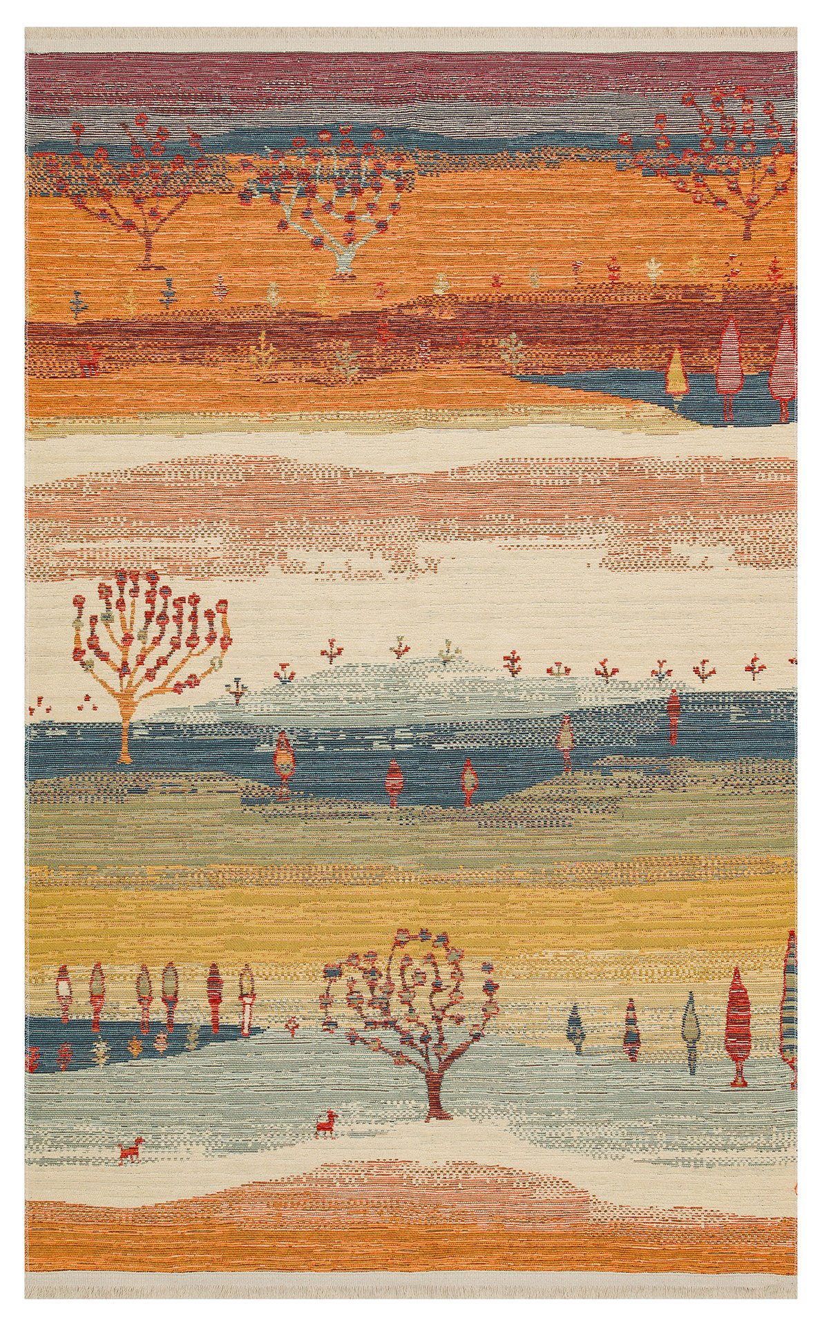 NMD 12 TERRA Yıkanabilir, Çift Taraflı Kullanıma Uygun Yumuşak Tuşeli Otantik Kilim 200x300