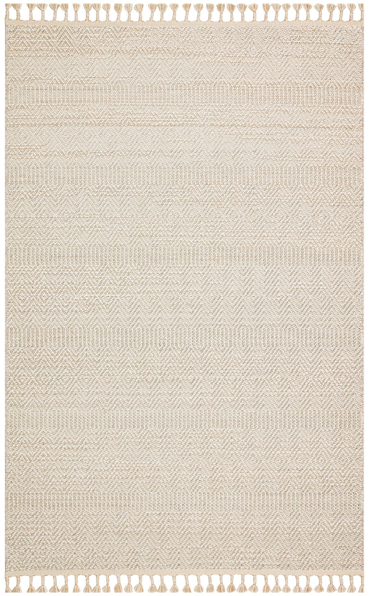 SH 01 BEIGE Hav Toz Vermez Hasır Dokuma Modern Makine Halısı 200x290