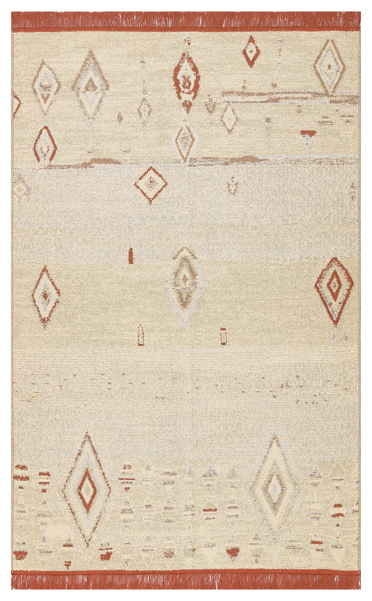 AR 37 TERRA Yıkanabilir Çift Taraflı Modern Desenli Dokuma Kilim