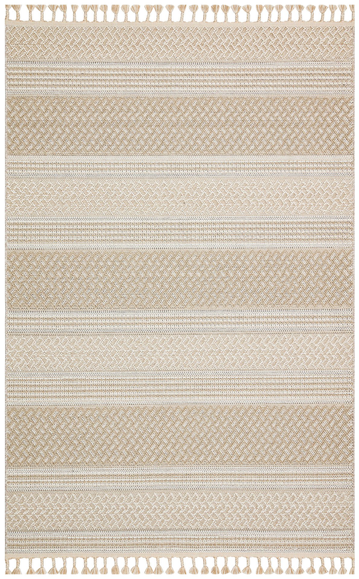 SH 05 BEIGE Hav Toz Vermez Hasır Dokuma Modern Makine Halısı