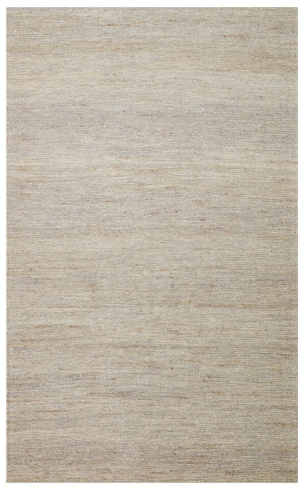 SMK PLAIN GREY Soumak Örgülü Naturel Kendir Halı