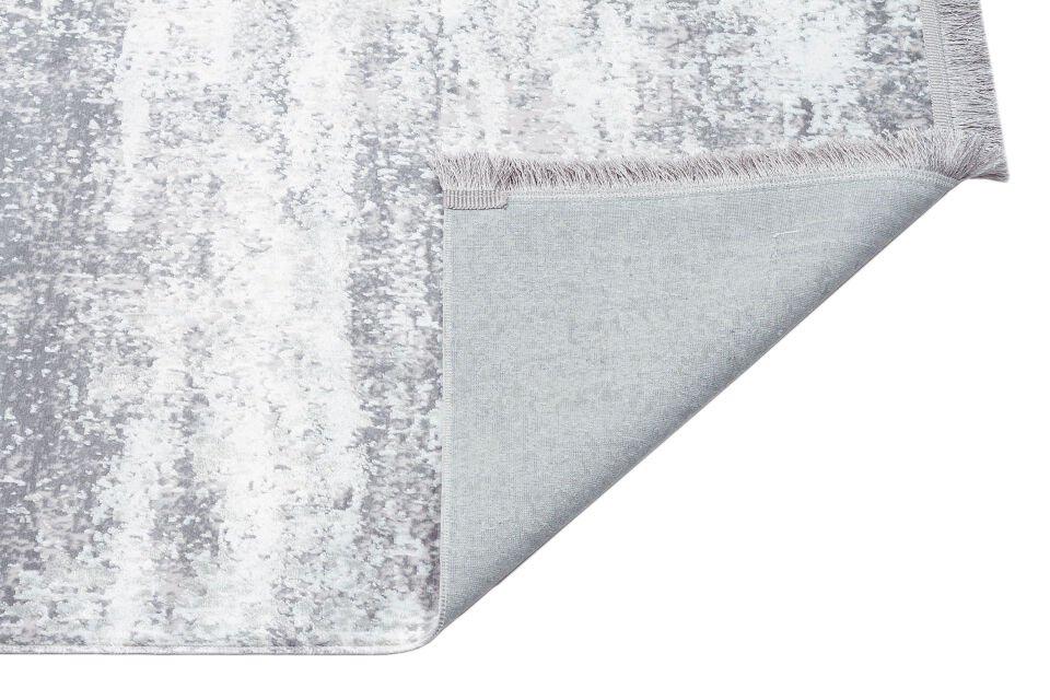 ST 01 GREY XW Hav Toz Vermez Yıkanabilir Kaymaz İnce Dokuma Modern Halı