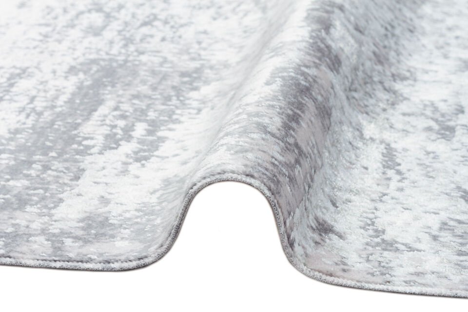 ST 01 GREY XW Hav Toz Vermez Yıkanabilir Kaymaz İnce Dokuma Modern Halı