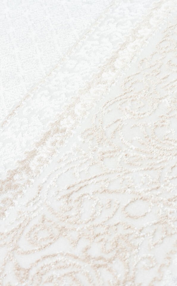 ST 102 BEIGE XW Hav Toz Vermez Yıkanabilir Kaymaz İnce Dokuma Modern Halı