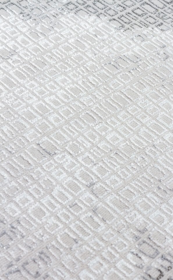 ST 108 D.GREY Yıkanabilir Kaymaz Tabanlı Hav Vermez Sık Dokuma Modern Halı