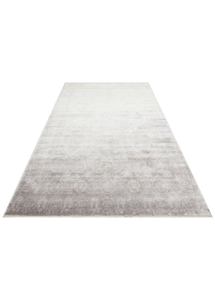 TF 03 D.GREY BRONZE Pakistan Overdyed Tarzı Özel Hav Vermeyen ve El Emeği ile Özel Tezgahlarda Üretilen Uşak Halısı