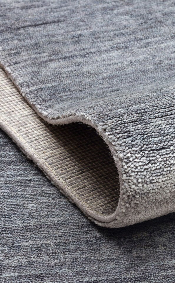 TF PLAIN D.GREY Pakistan Overdyed Tarzı Özel Hav Vermeyen ve El Emeği ile Özel Tezgahlarda Üretilen Uşak Halısı