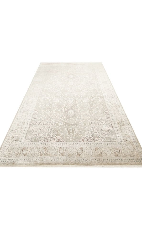 BBL 02 BEIGE Yumuşak Dokulu Vintage Esintilere Sahip Over-dyed Sık Dokuma Salon Halısı