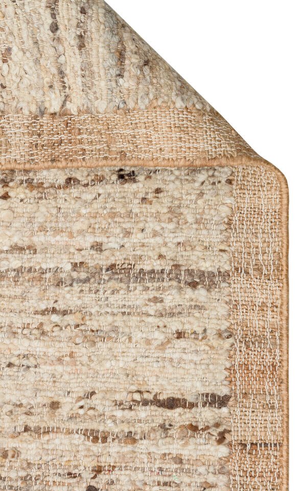 LHS 01 MULTY NATURAL Yün ve Jüt ile Üretilen Örme El Dokuma Halı 80x300
