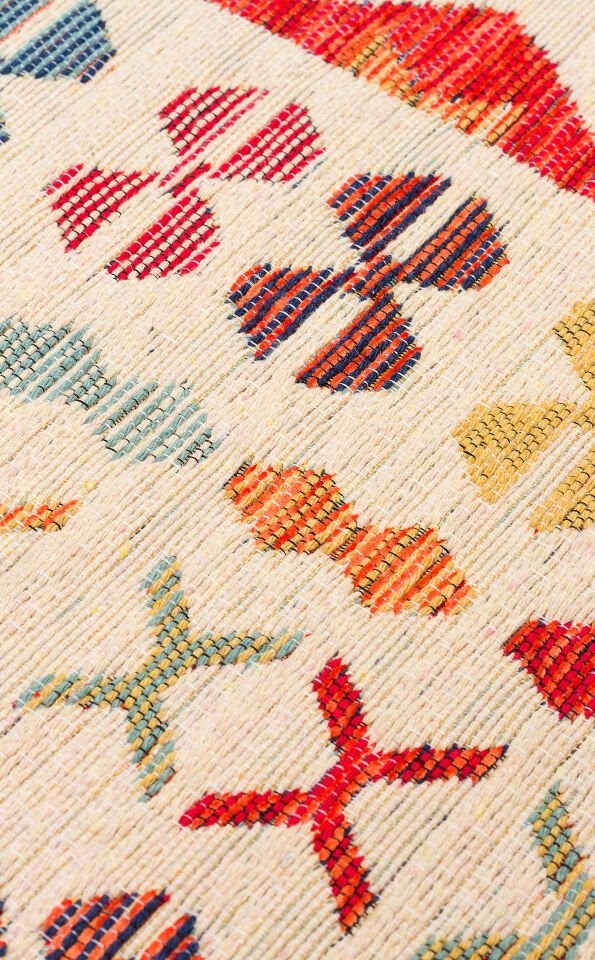 NMD 08 LIGHT MULTY Yıkanabilir, Çift Taraflı Kullanıma Uygun Yumuşak Tuşeli Otantik Kilim 80x150