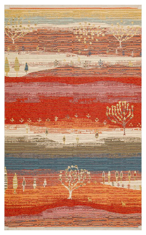 NMD 12 TERRA Yıkanabilir, Çift Taraflı Kullanıma Uygun Yumuşak Tuşeli Otantik Kilim 200x300