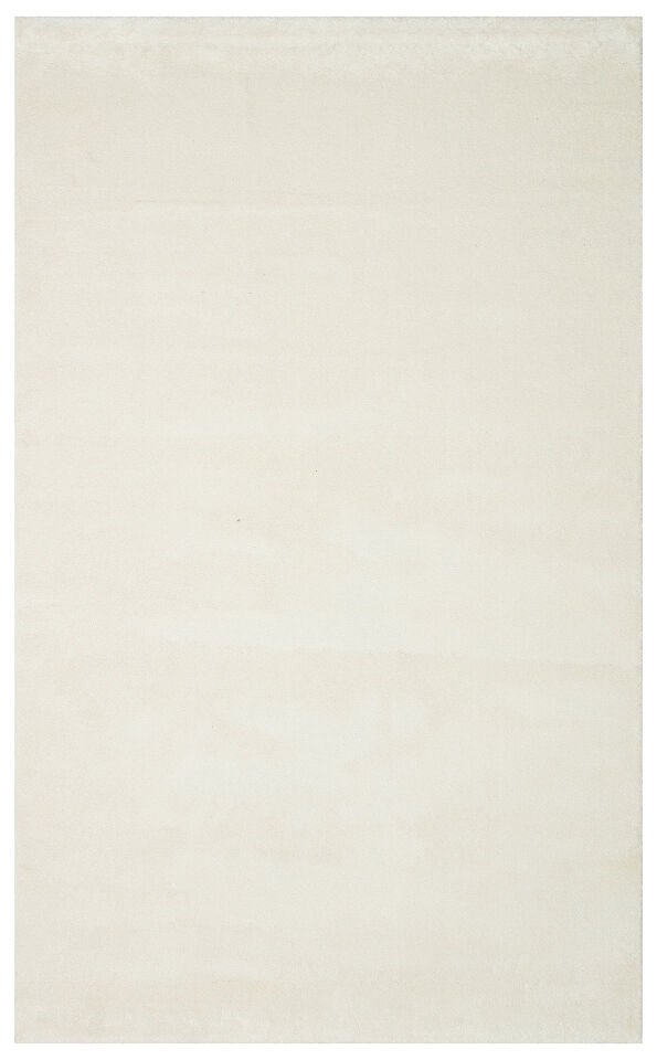 LT PLAIN WHITE Hav Toz Vermez Modern Sade Desenli Makine Halısı 160x230