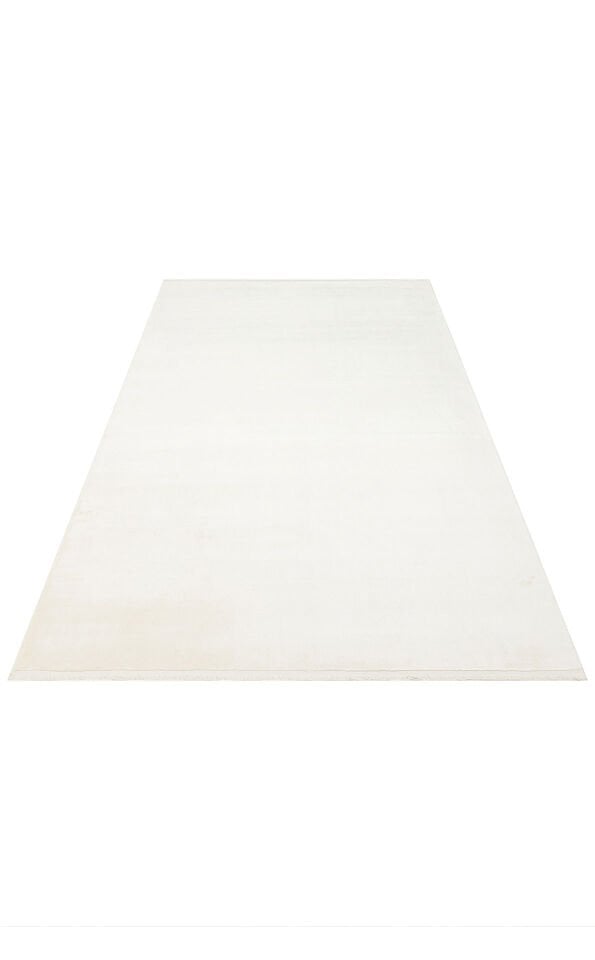 LUG PLAIN CREAM Yüksek Kalite Sık Dokuma Salon Halısı 160x230