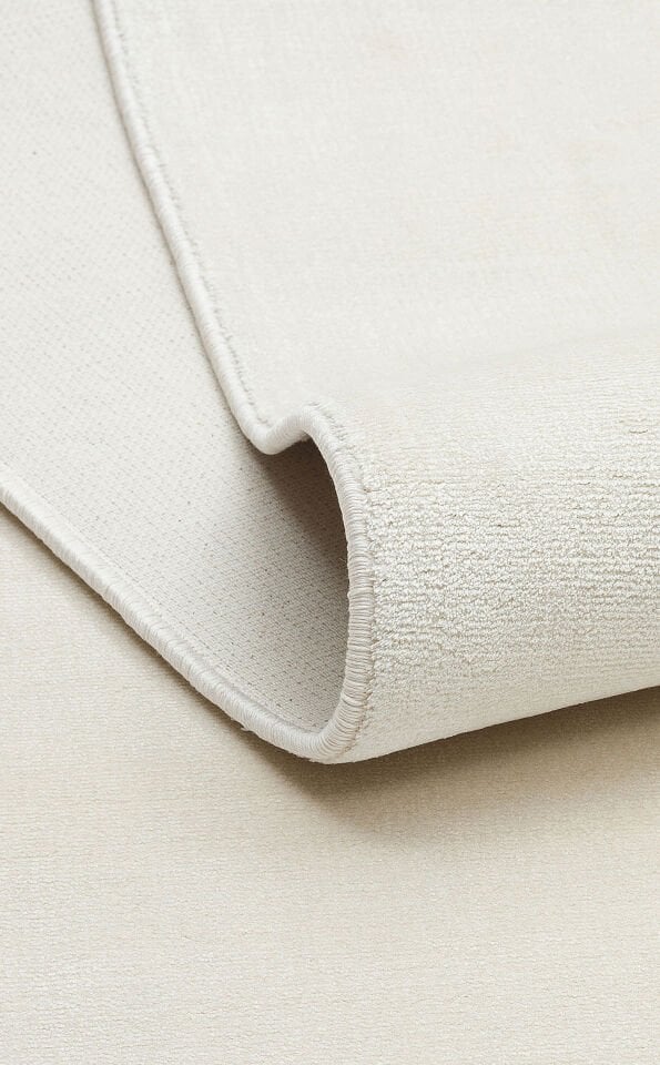 LUG PLAIN CREAM Yüksek Kalite Sık Dokuma Salon Halısı 160x230