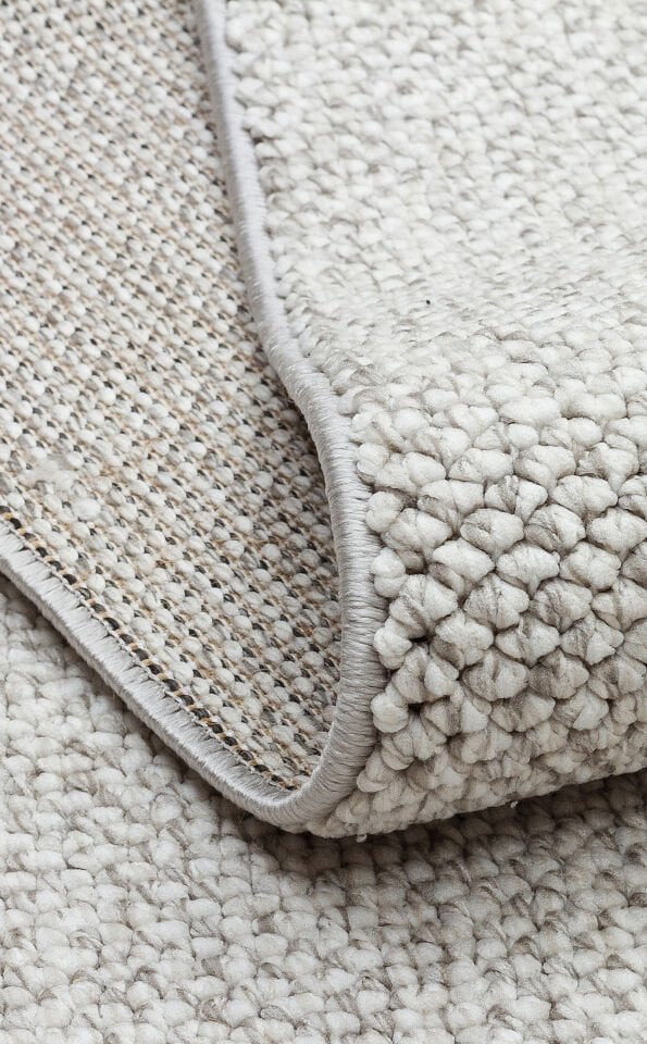 OSL PLAIN GREY Hav Toz Vermez Hasır Dokuma Modern Makine Halısı 200x290
