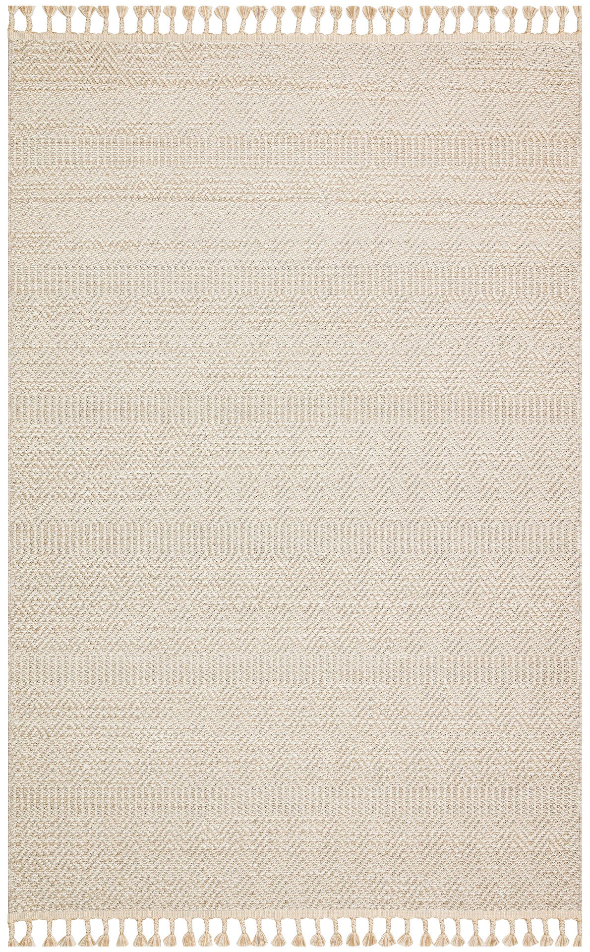 SH 01 BEIGE Hav Toz Vermez Hasır Dokuma Modern Makine Halısı 160x230