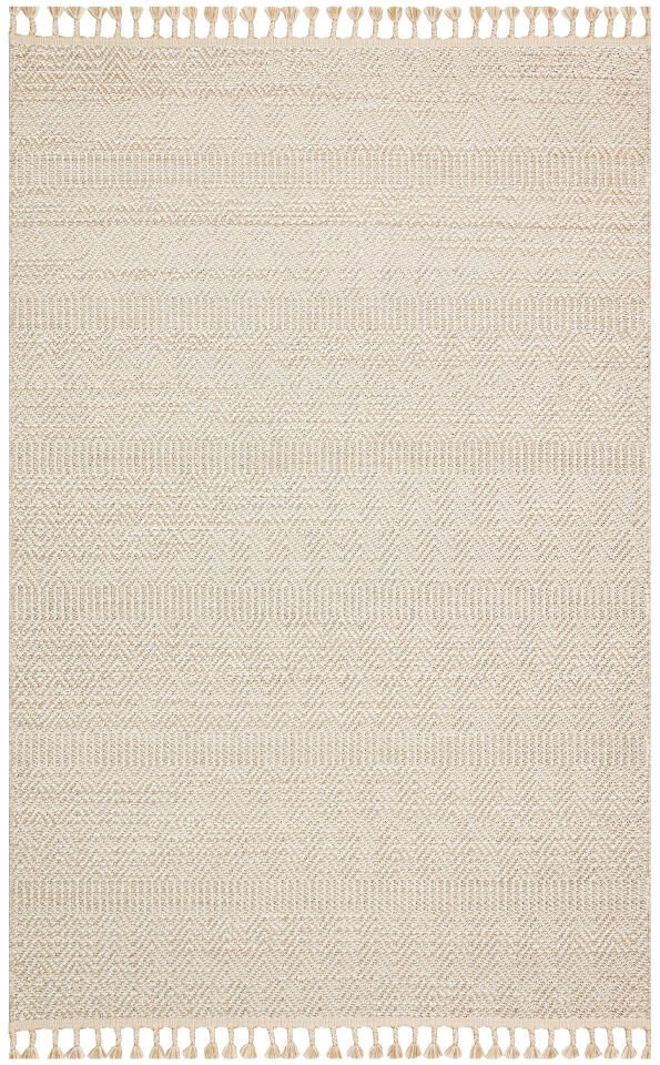 SH 01 BEIGE Hav Toz Vermez Hasır Dokuma Modern Makine Halısı 160x230