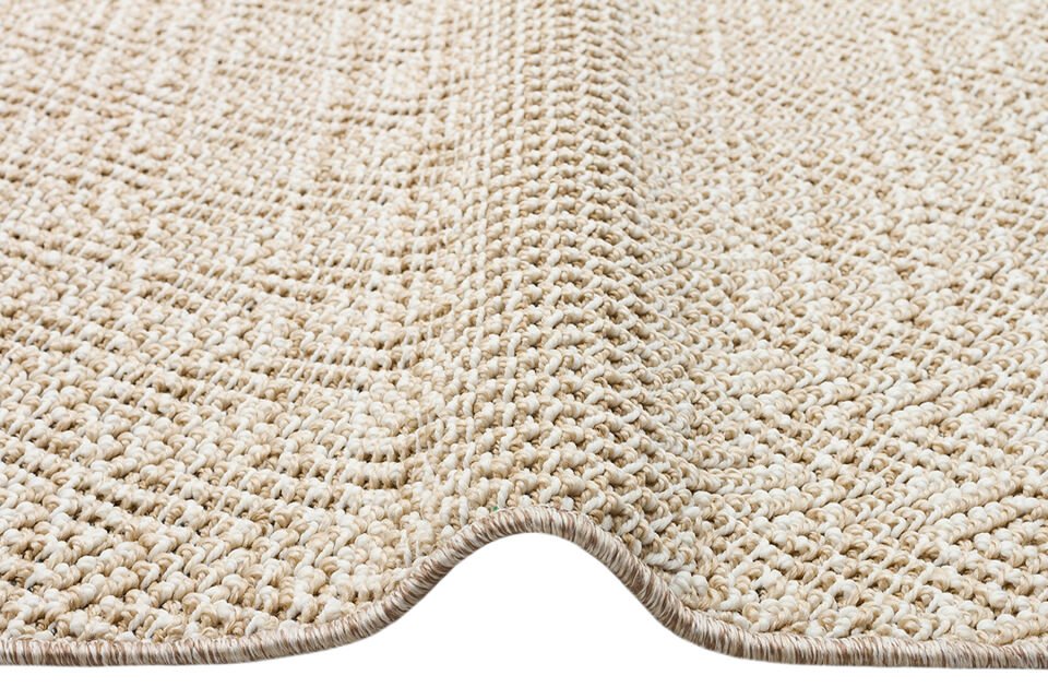 SH 01 BEIGE Hav Toz Vermez Hasır Dokuma Modern Makine Halısı 200x290