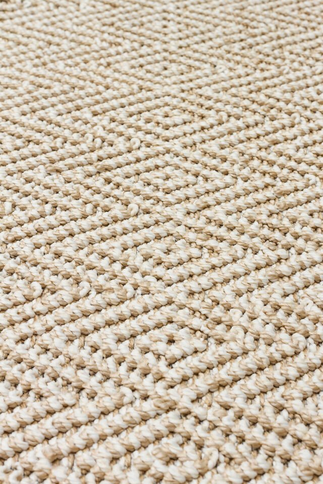 SH 01 BEIGE Hav Toz Vermez Hasır Dokuma Modern Makine Halısı 200x290