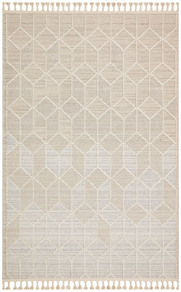 SH 03 BEIGE Hav Toz Vermez Hasır Dokuma Modern Makine Halısı 160x230