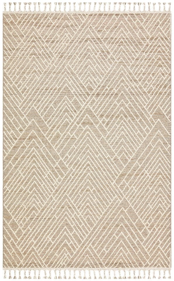 SH 12 BEIGE Hav Toz Vermez Hasır Dokuma Modern Makine Halısı 160x230