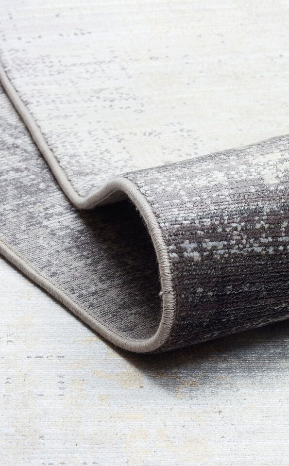 MHL 11 GREY GOLD Klasik Desenli Yüksek Kalite Sık Dokuma Salon Halısı 80x150