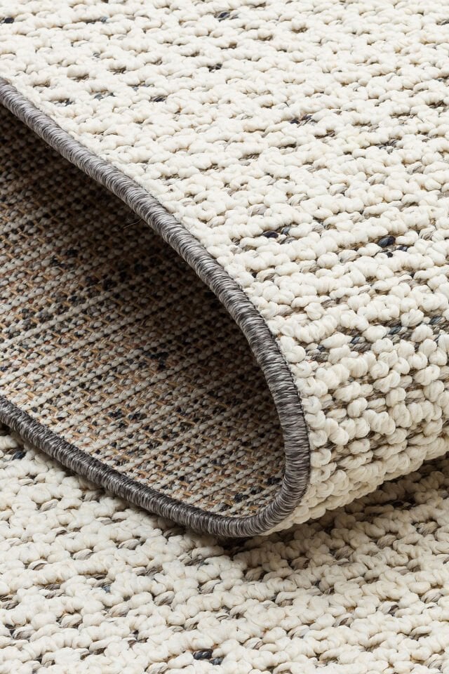 SH 13 CREAM GREY Hav Toz Vermez Hasır Dokuma Modern Makine Halısı 200x290