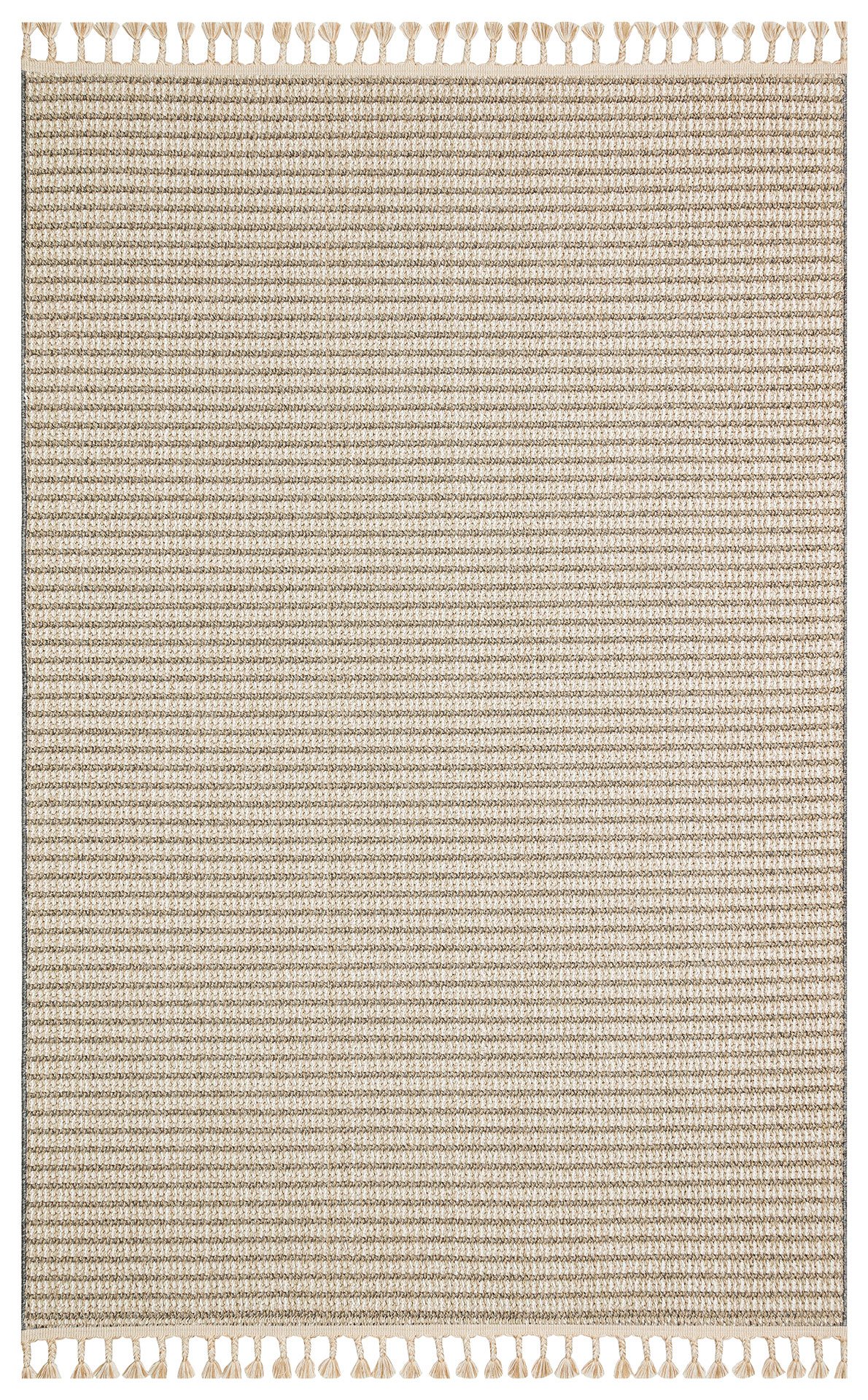 SH 17 BEIGE IVORY Hav Toz Vermez Hasır Dokuma Modern Makine Halısı 80x150