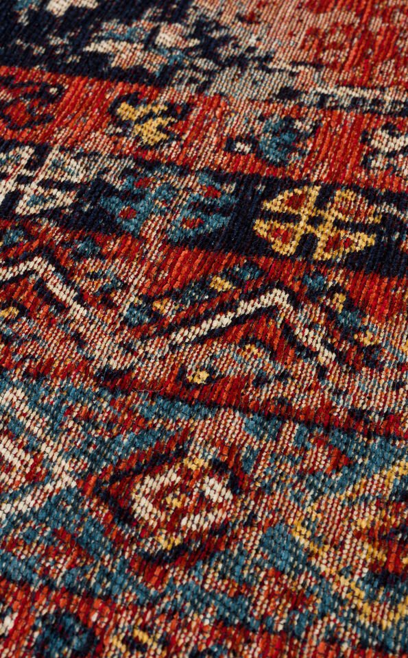 AND 04 MULTY Anadolu Antik Desenli Yıkanabilir Kaymaz Tabanlı Etnik Kilim