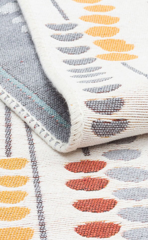 AR 34 MULTY Yıkanabilir Çift Taraflı Modern Desenli Dokuma Kilim
