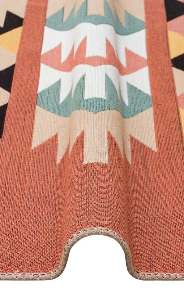 AR 39 MULTY Yıkanabilir Çift Taraflı Modern Desenli Dokuma Kilim