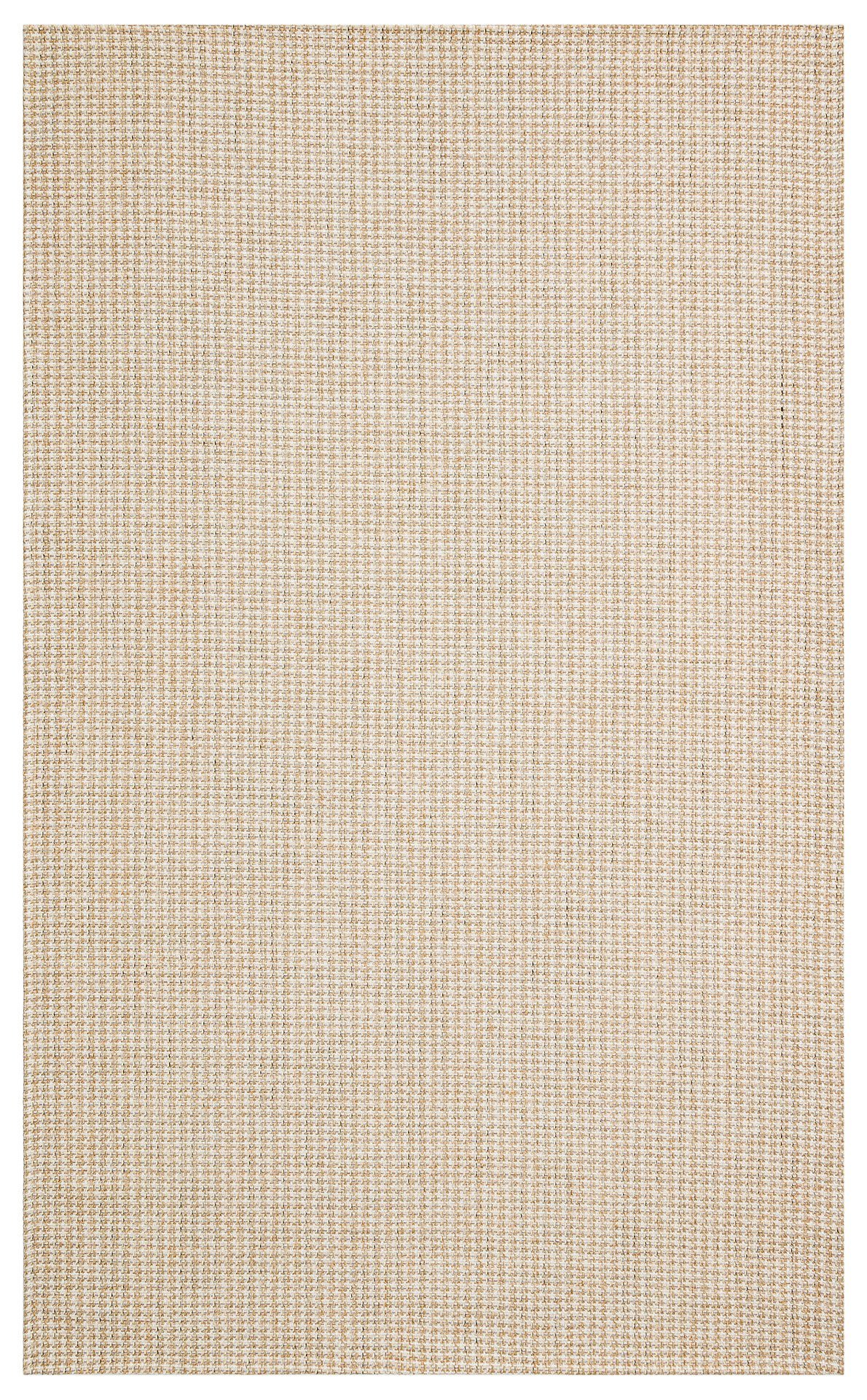 BRK 01 CREAM SILVER Hasır Görünümlü Kaymaz Renkli Dokuma Modern Kilim