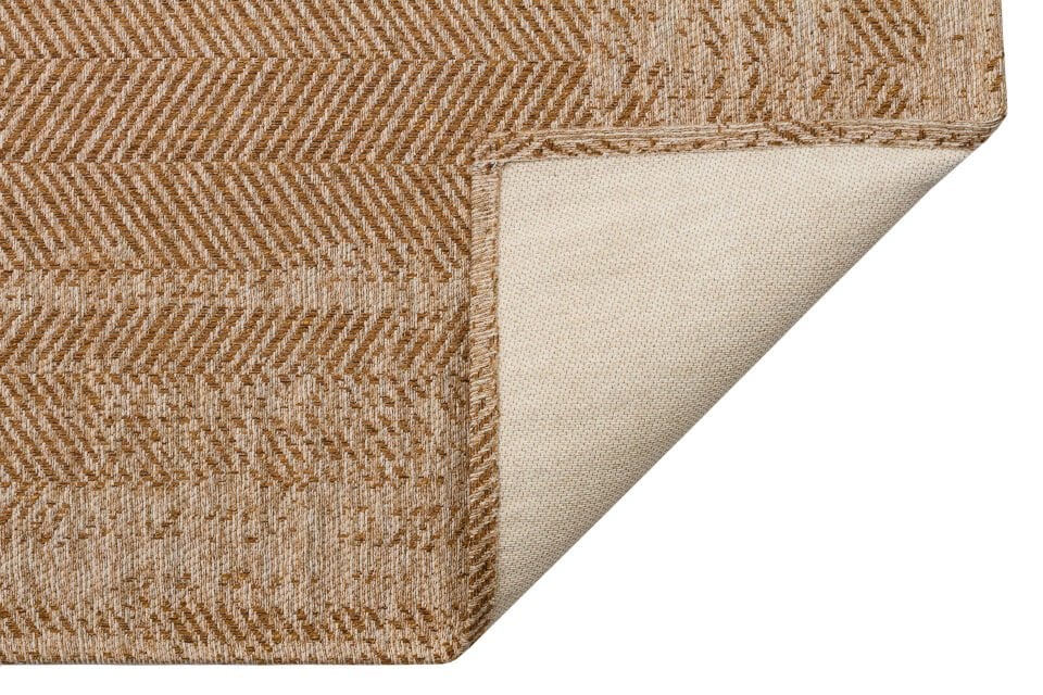 BRK 04 NATURAL BEIGE Hasır Görünümlü Kaymaz Renkli Dokuma Modern Kilim