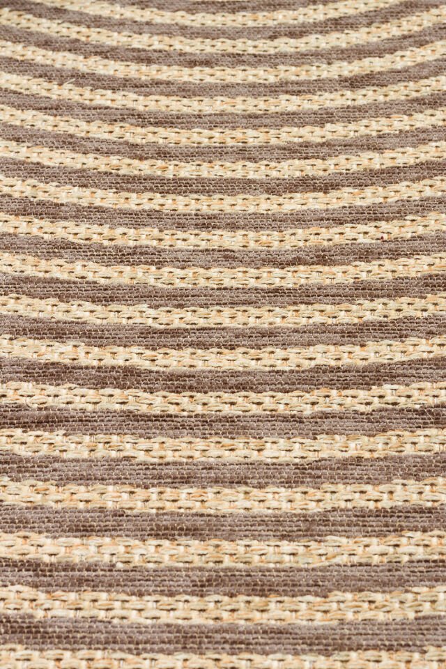 BRK 07 GREY Hasır Görünümlü Kaymaz Renkli Dokuma Modern Kilim