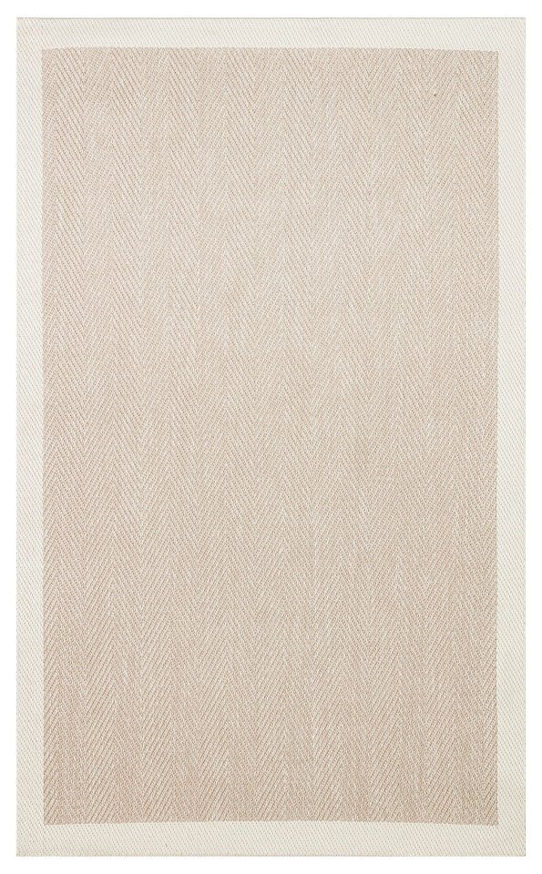 MNO 02 BEIGE Hav Toz Vermez Kaymaz Tabanlı Şık Kilim
