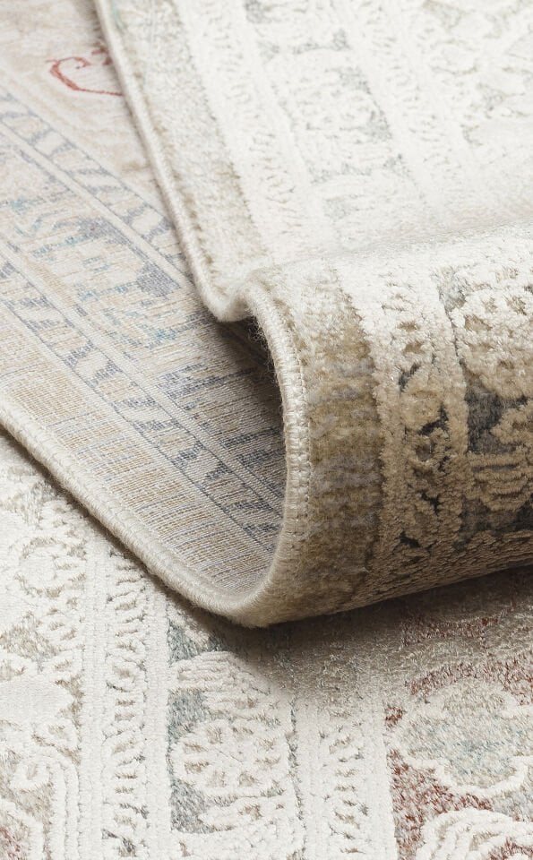 BBL 02 BEIGE Yumuşak Dokulu Vintage Esintilere Sahip Over-dyed Sık Dokuma Salon Halısı 160x230