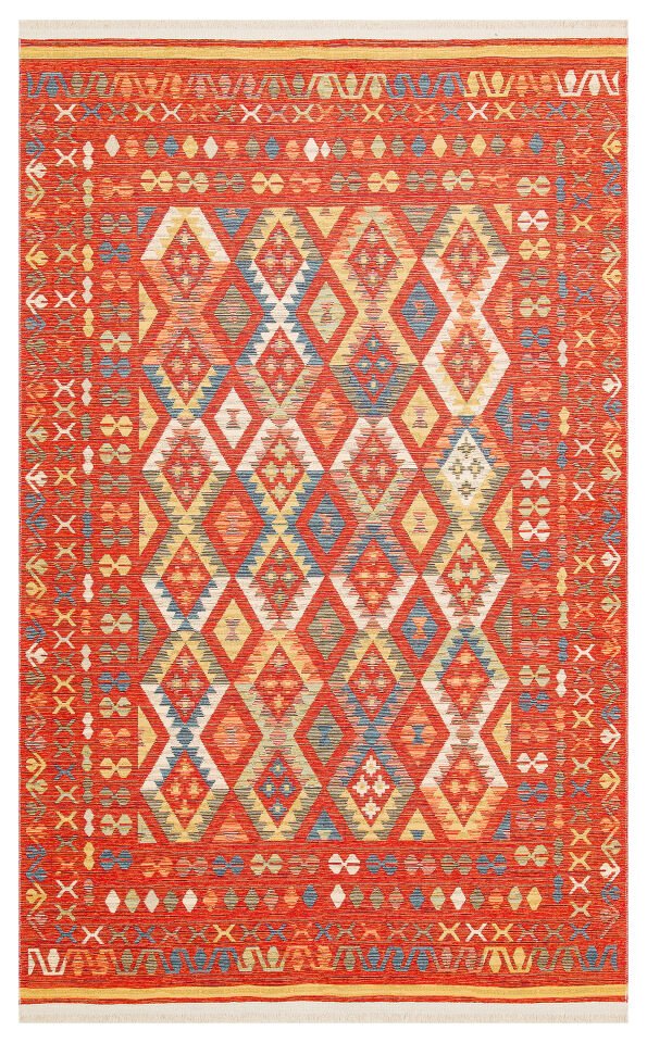 NMD 08 LIGHT MULTY Yıkanabilir, Çift Taraflı Kullanıma Uygun Yumuşak Tuşeli Otantik Kilim