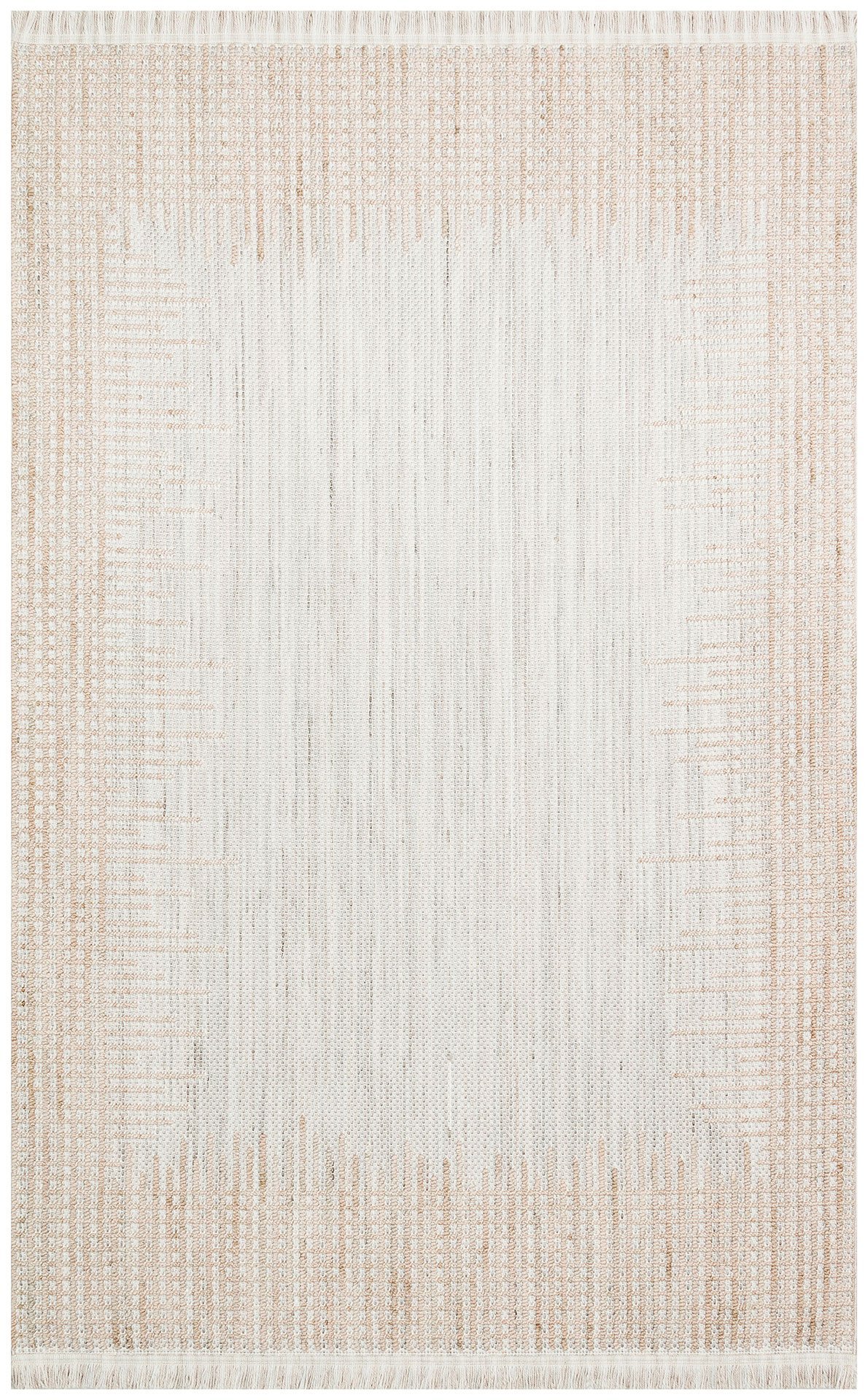 CZY 01 GREY BEIGE Hav Toz Vermez Modern Örgü Dokuma Makine Halısı