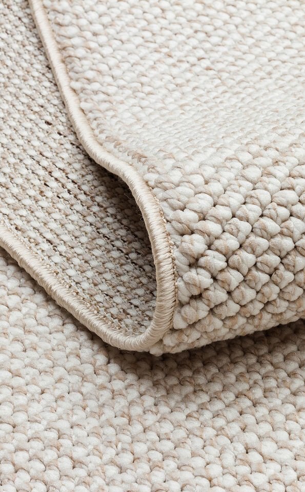 OSL PLAIN BEIGE Hav Toz Vermez Hasır Dokuma Modern Makine Halısı