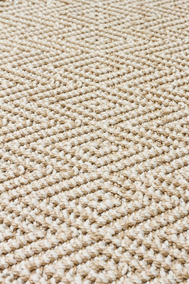 SH 01 BEIGE Hav Toz Vermez Hasır Dokuma Modern Makine Halısı