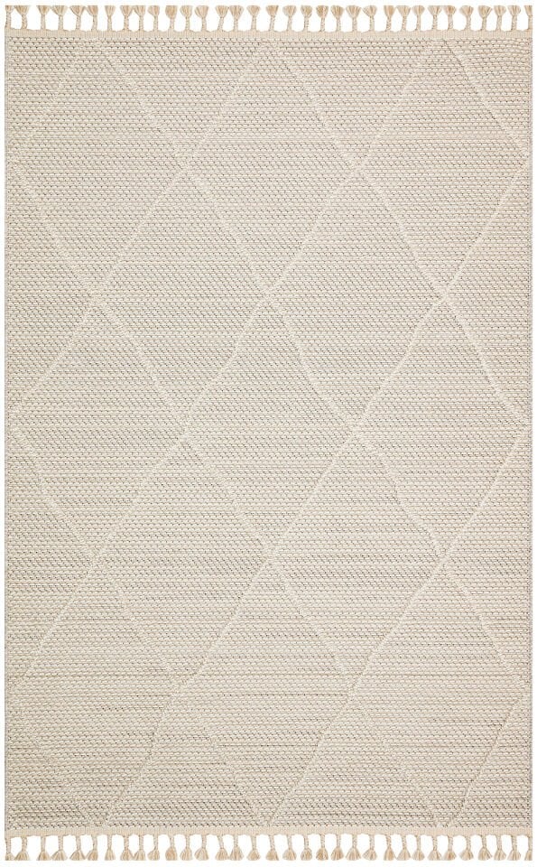 SH 02 BEIGE Hav Toz Vermez Hasır Dokuma Modern Makine Halısı