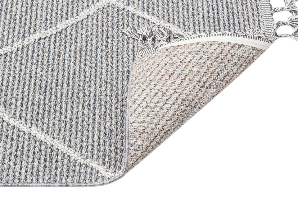 SH 02 GREY Hav Toz Vermez Hasır Dokuma Modern Makine Halısı