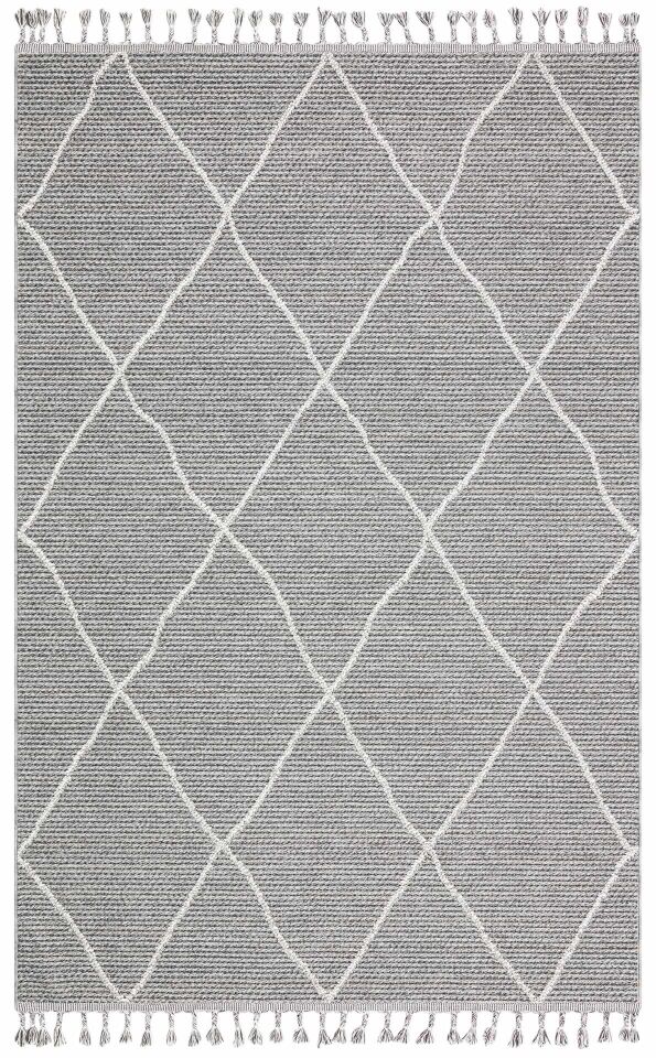 SH 02 GREY Hav Toz Vermez Hasır Dokuma Modern Makine Halısı