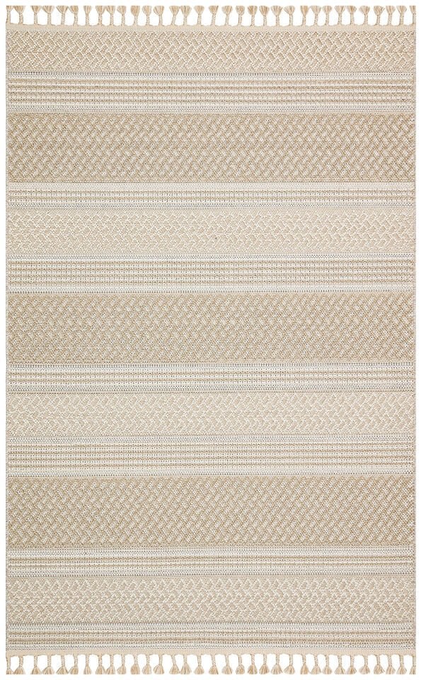 SH 05 BEIGE Hav Toz Vermez Hasır Dokuma Modern Makine Halısı