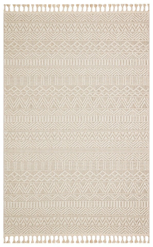 SH 14 BEIGE Hav Toz Vermez Hasır Dokuma Modern Makine Halısı