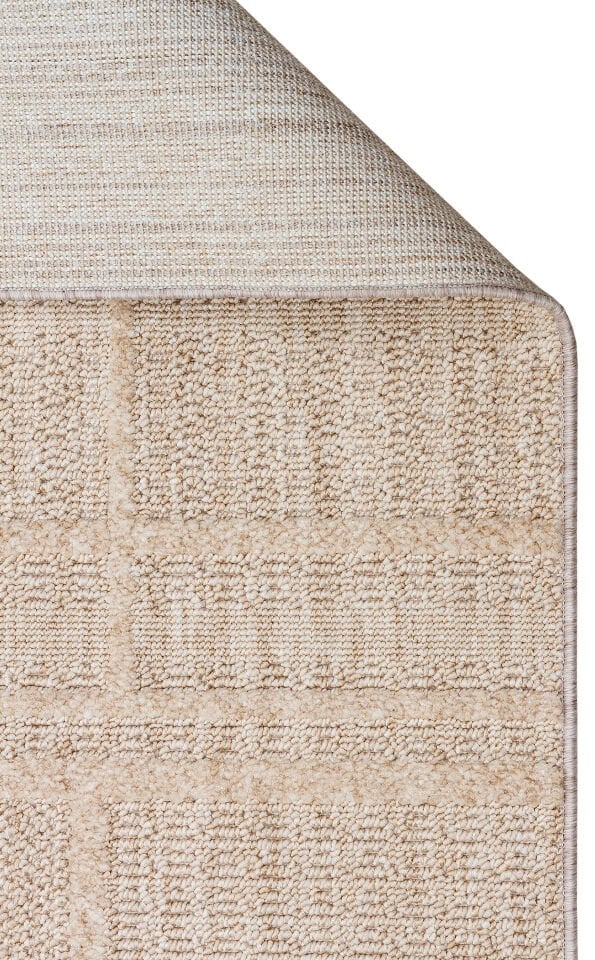 HRG 03 BEIGE Hav Toz Vermeyen Yumuşak dokulu Modern Makine Halısı