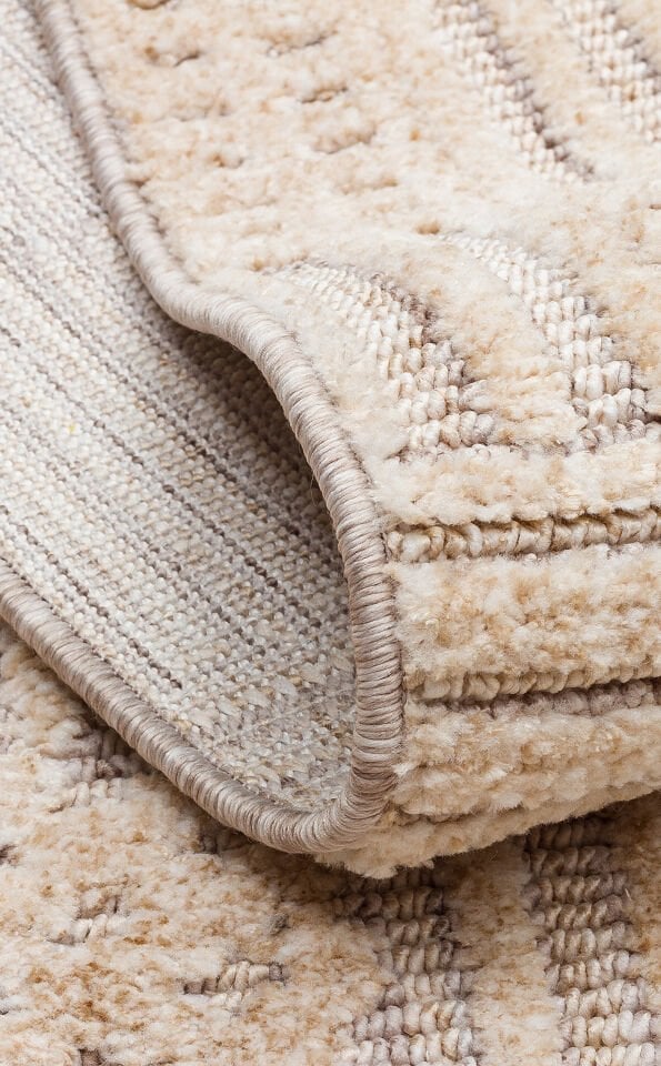 HRG 05 BEIGE GOLD Hav Toz Vermeyen Yumuşak dokulu Modern Makine Halısı