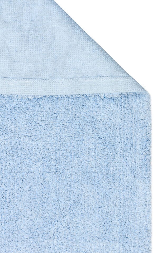CBN PLAIN BLUE Yıkanabilir Kaymaz Tabanlı Naturel Pamuk Bebek Halısı