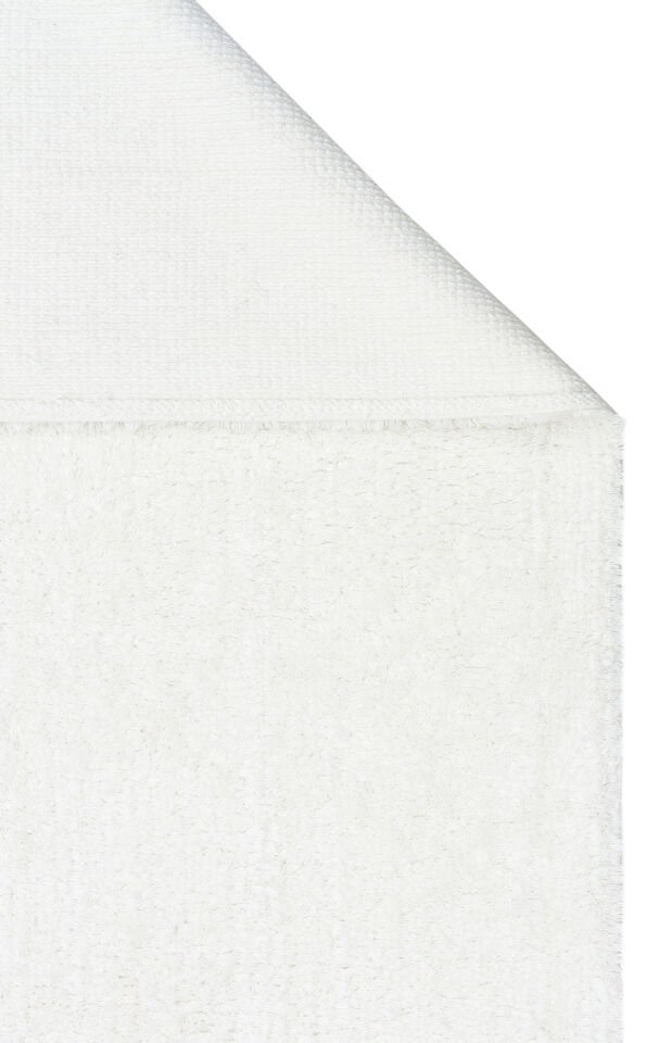 CBN PLAIN WHITE Yıkanabilir Kaymaz Tabanlı Naturel Pamuk Bebek Halısı